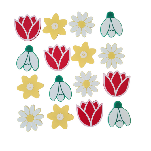 NEW - Spring Flower Loose Parts