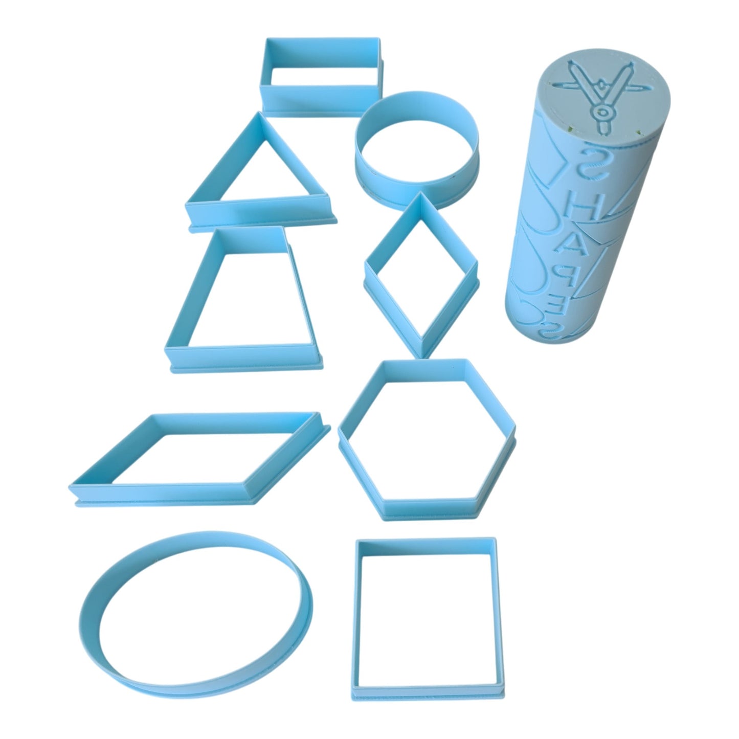 NEW - Geometric Shapes Bundle Roller and Cutters - CJECOPLAY Inc.