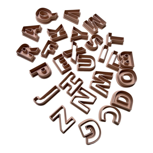 Alphabet EcoCutter Collection - Uppercase - CJECOPLAY Inc.