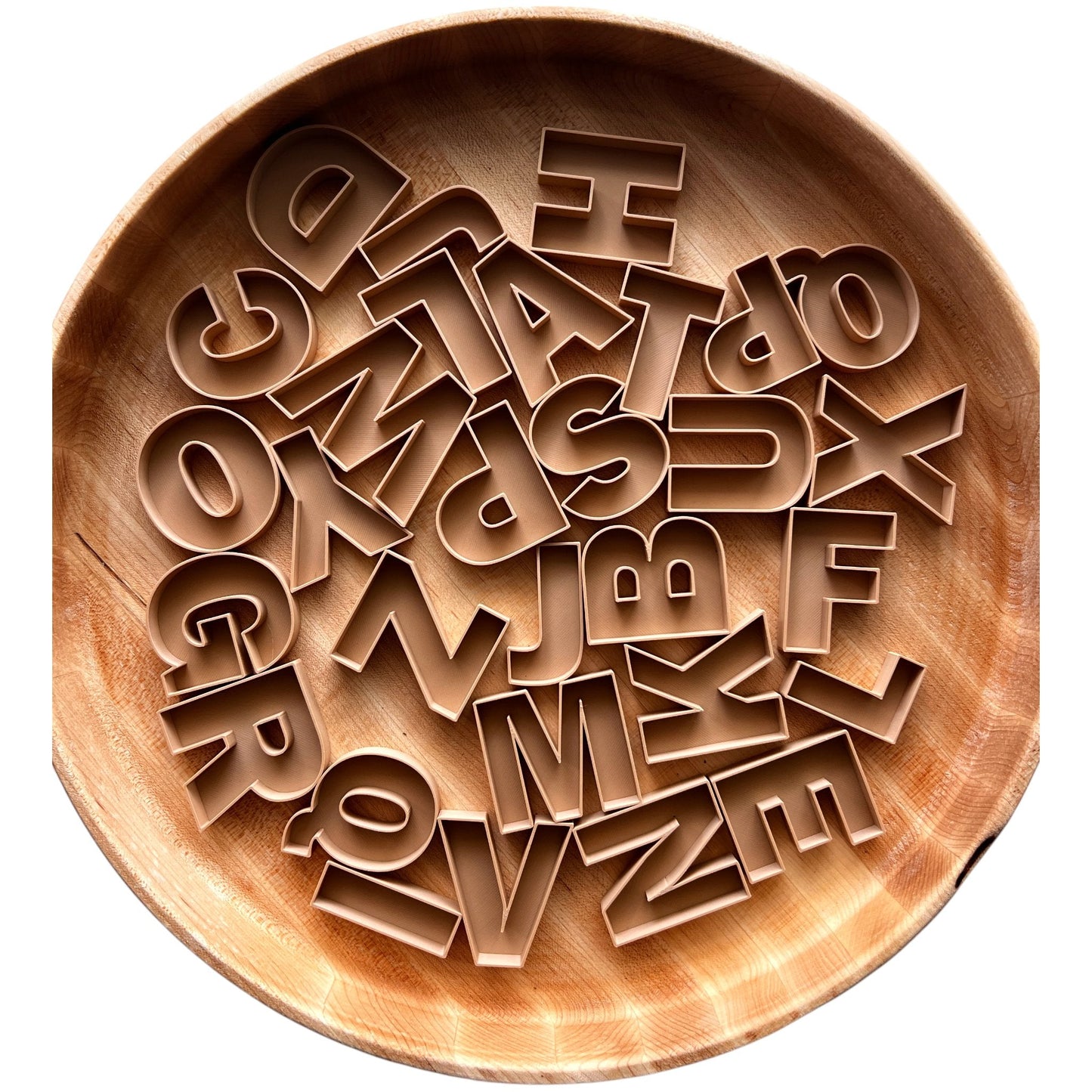 Alphabet Letter - Uppercase || Sensory EcoTray || 3 Sizes - CJECOPLAY Inc.