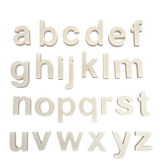 Alphabet Loose parts || Lower case - CJECOPLAY Inc.