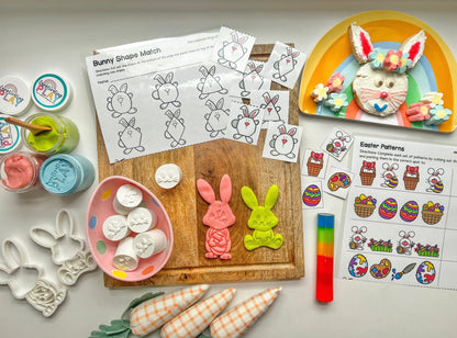 NEW - Easter Bunny_Rabbit Face Stamp & Eco Cutter - CJECOPLAY Inc.